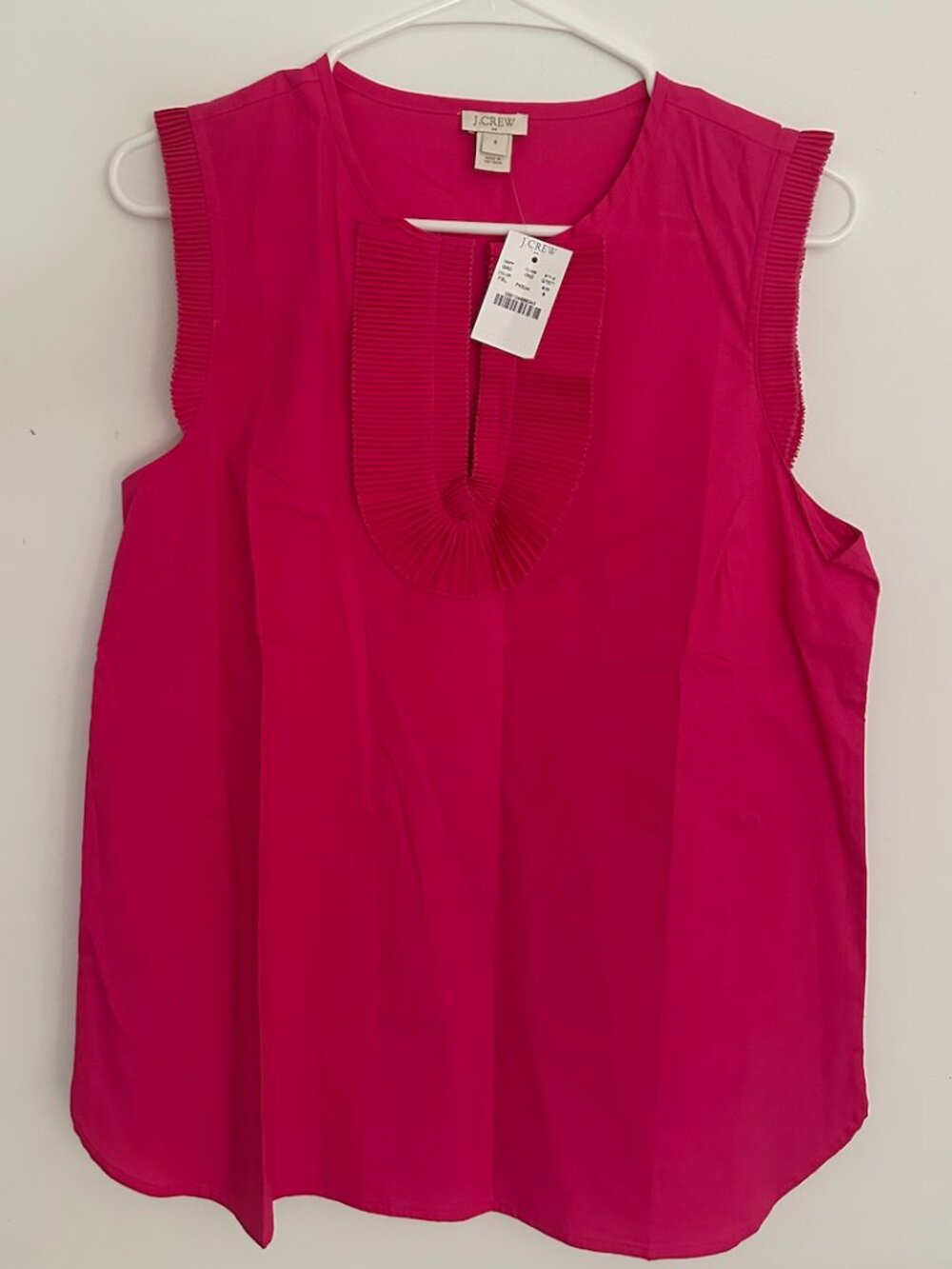 Bright Pink J Crew Blouse!